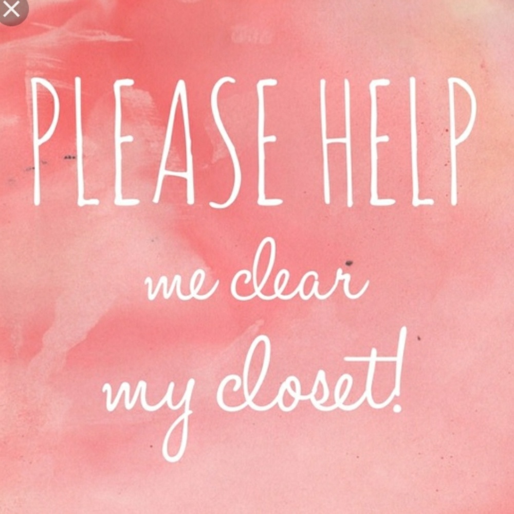 Closet clear out